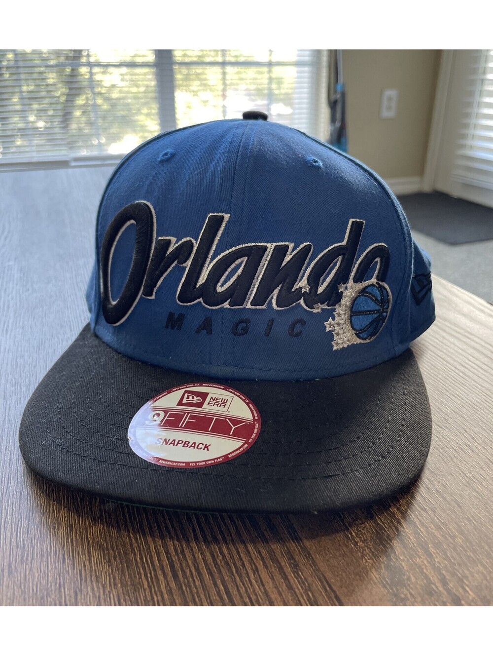 New Era Orlando Magic NBA Hardwood Classics Blue Basketball Snapback Hat Cap